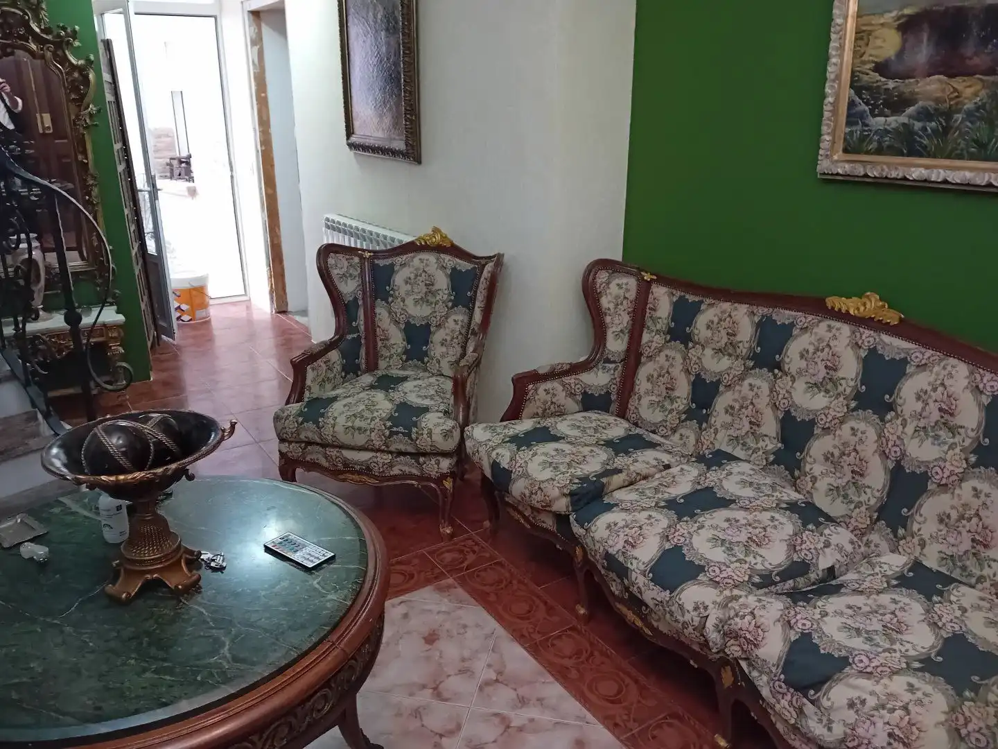 Wohnzimmer von Wohnung zum Verkauf in Almagro mit Klimaanlage, Heizung und Terrasse