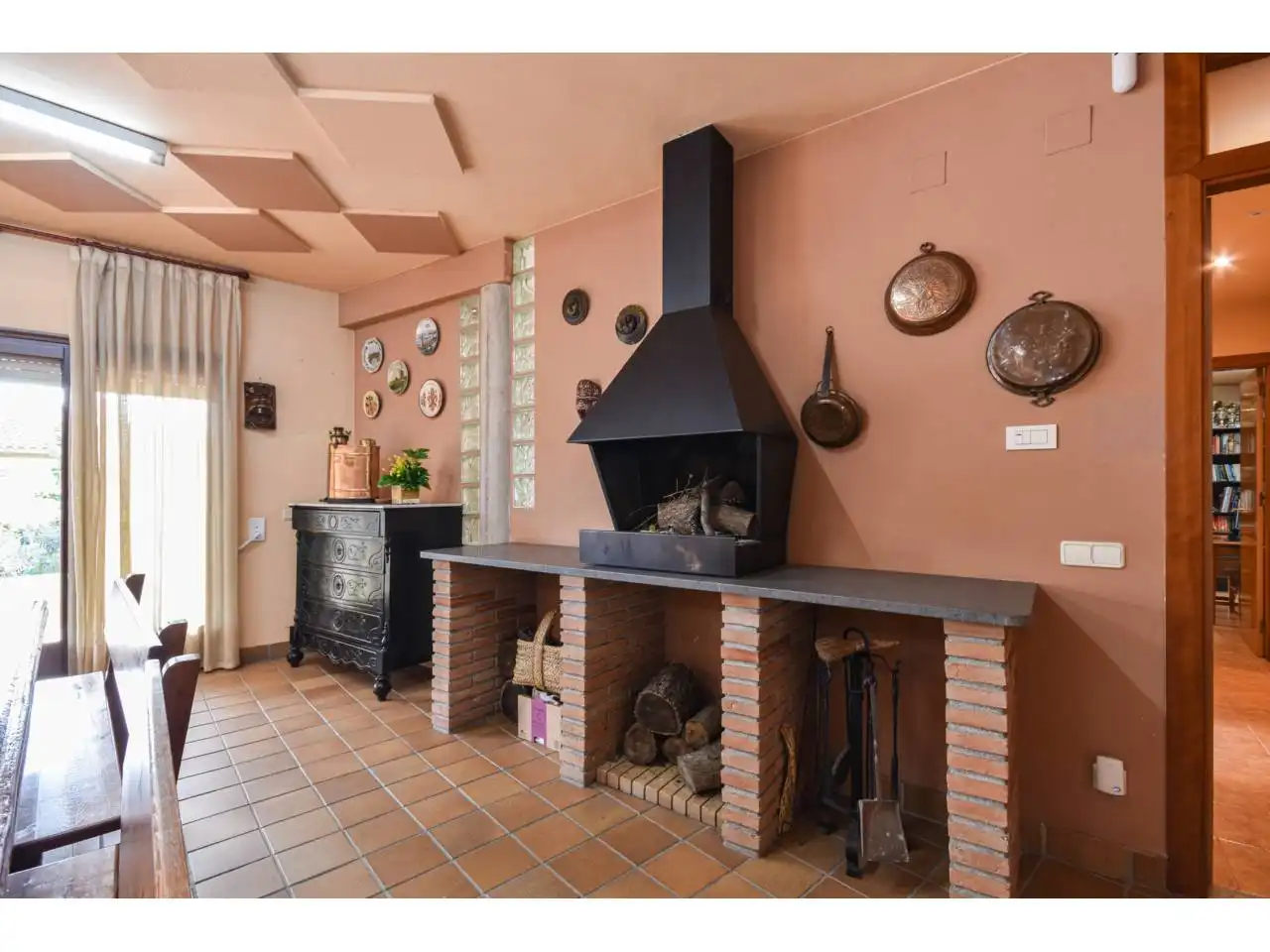 Cocina de Casa o chalet en venta en Granollers con Calefacción, Jardín privado y Parquet