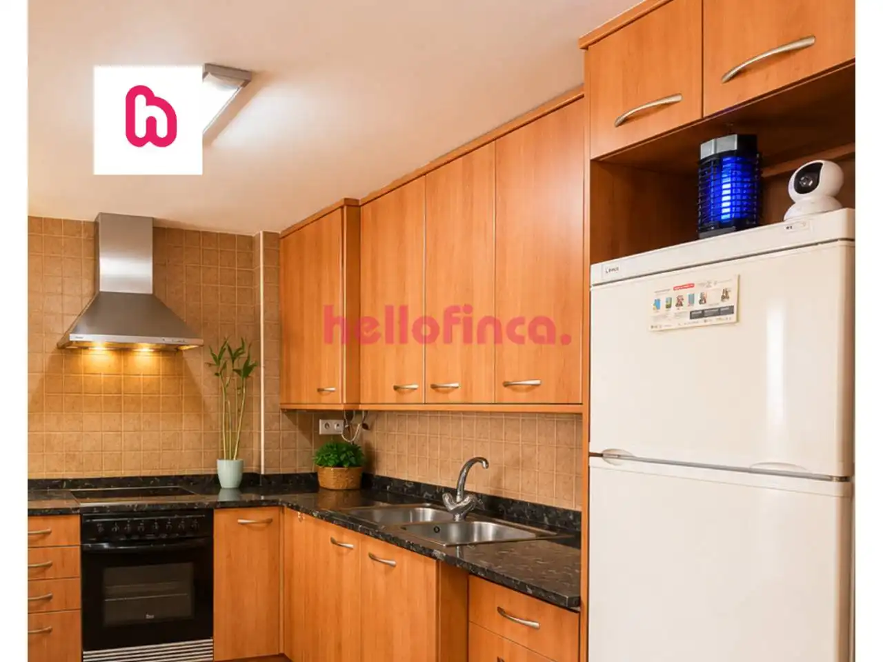 Kitchen of Flat for sale in Montesquiu  with Heating and Alarm