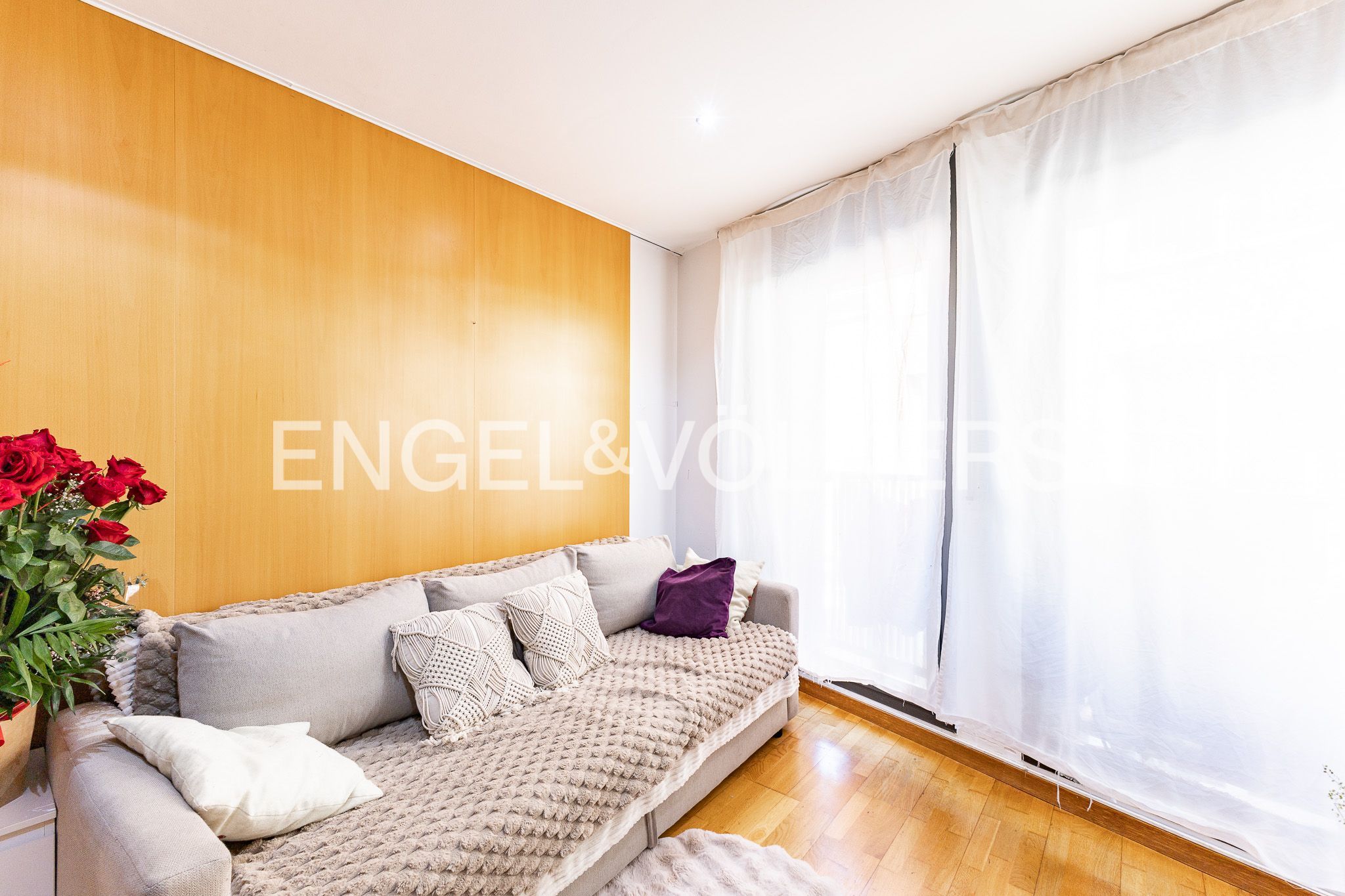 Living room of Flat for sale in Matadepera  with Air Conditioner, Heating and Parquet flooring