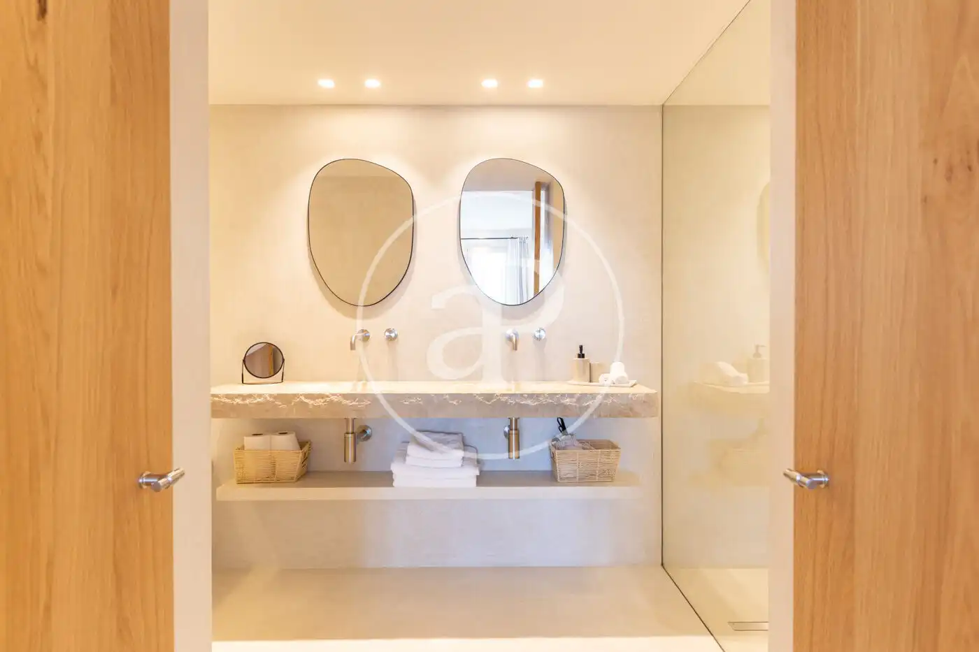 Baño de Casa o chalet en venta en Búger con Aire acondicionado, Calefacción y Jardín privado