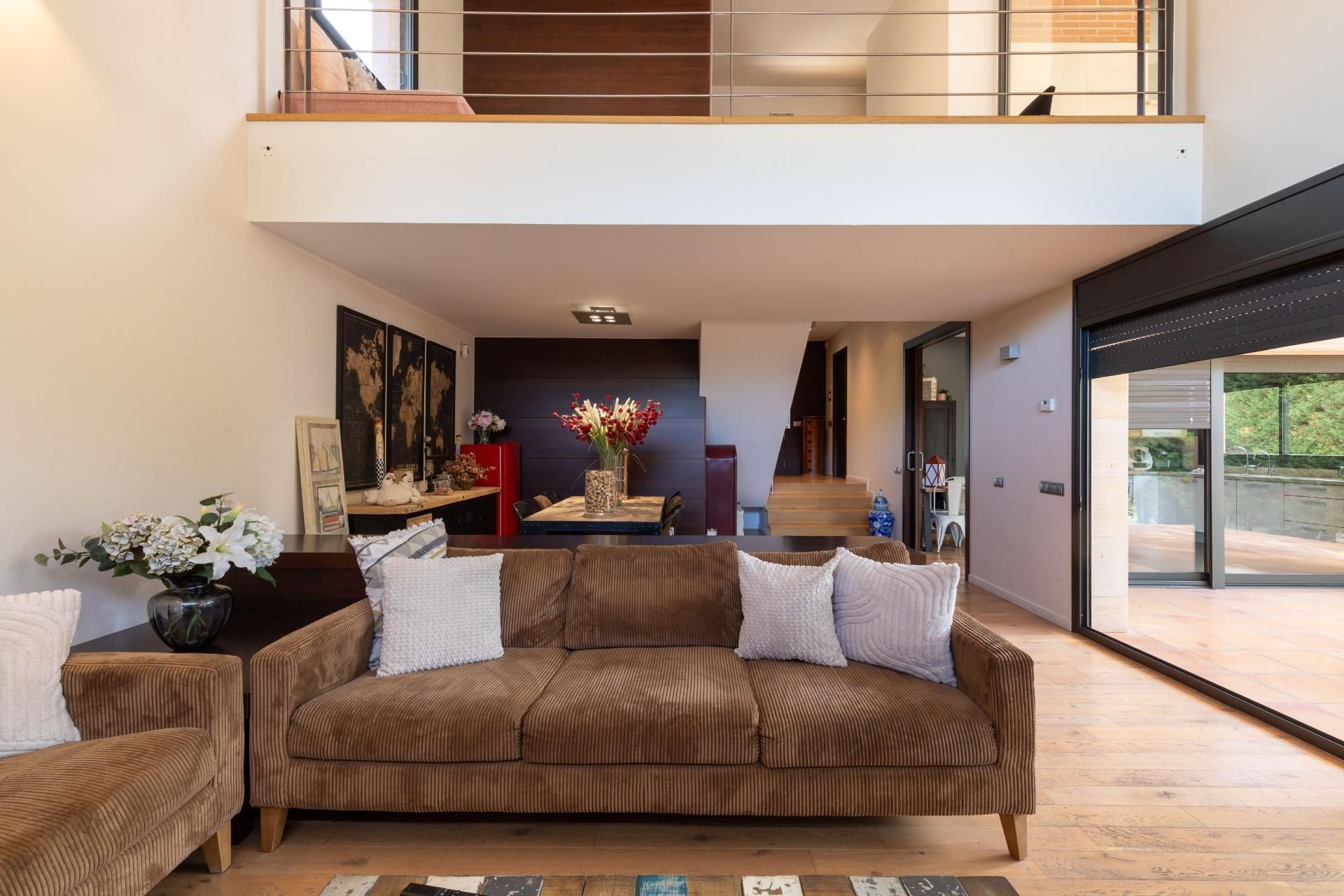 Living room of House or chalet for sale in Castellolí  with Private garden and Terrace