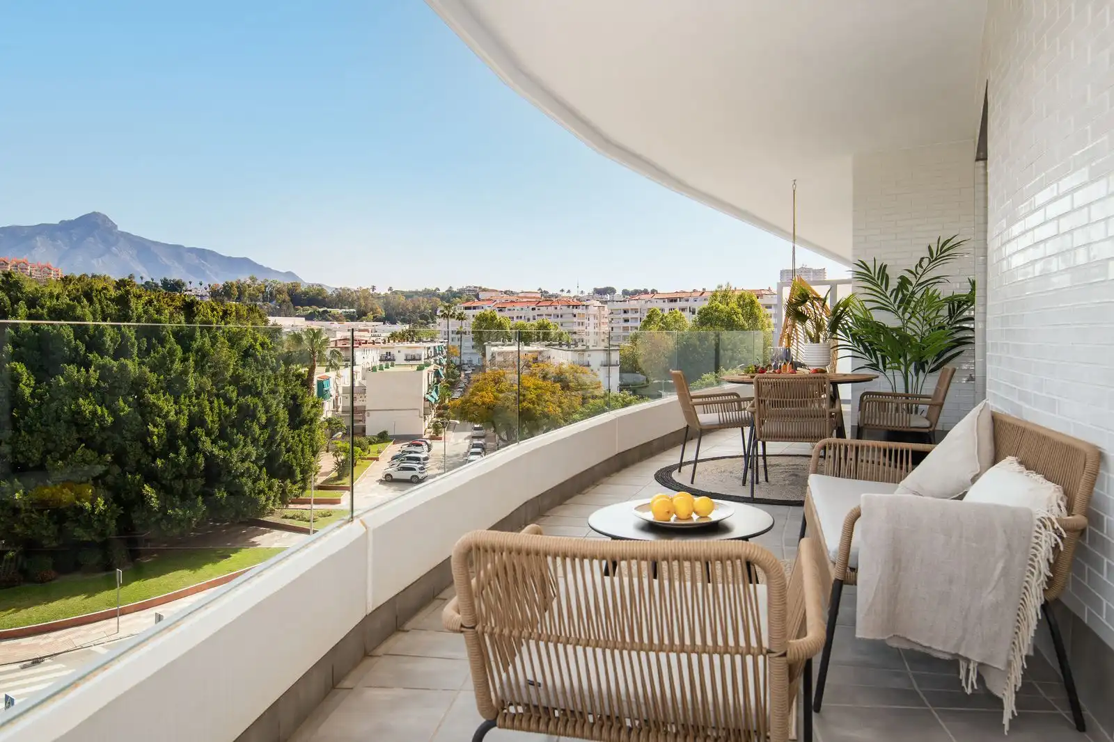 Terrassa de Apartament en venda en Marbella amb Aire condicionat, Terrassa i Traster