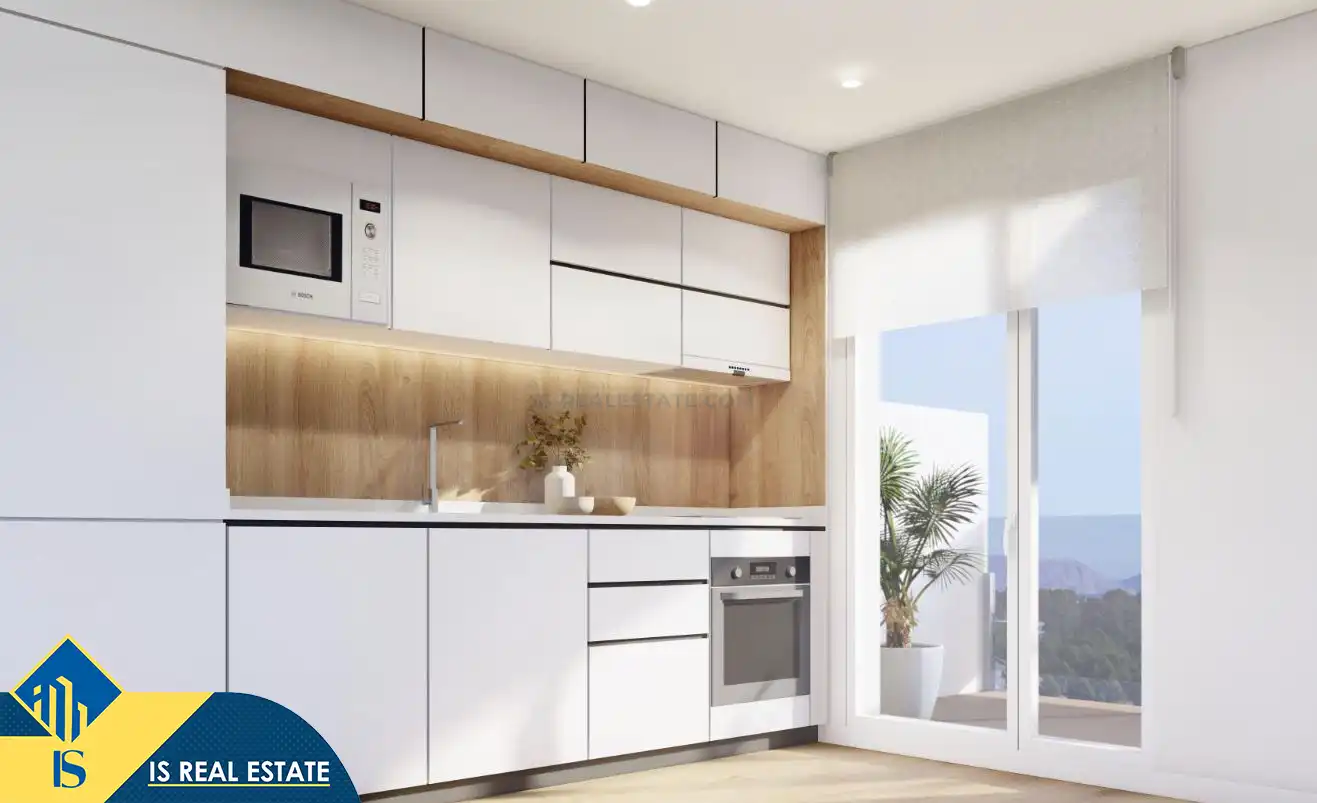 Cocina de Casa o chalet en venta en La Nucia con Terraza y Piscina