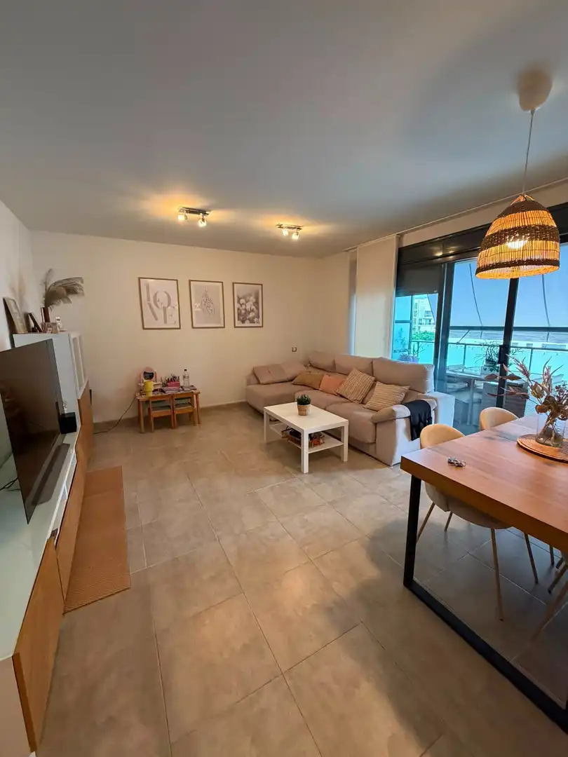 Living room of Flat for sale in Calafell  with Air Conditioner, Heating and Terrace