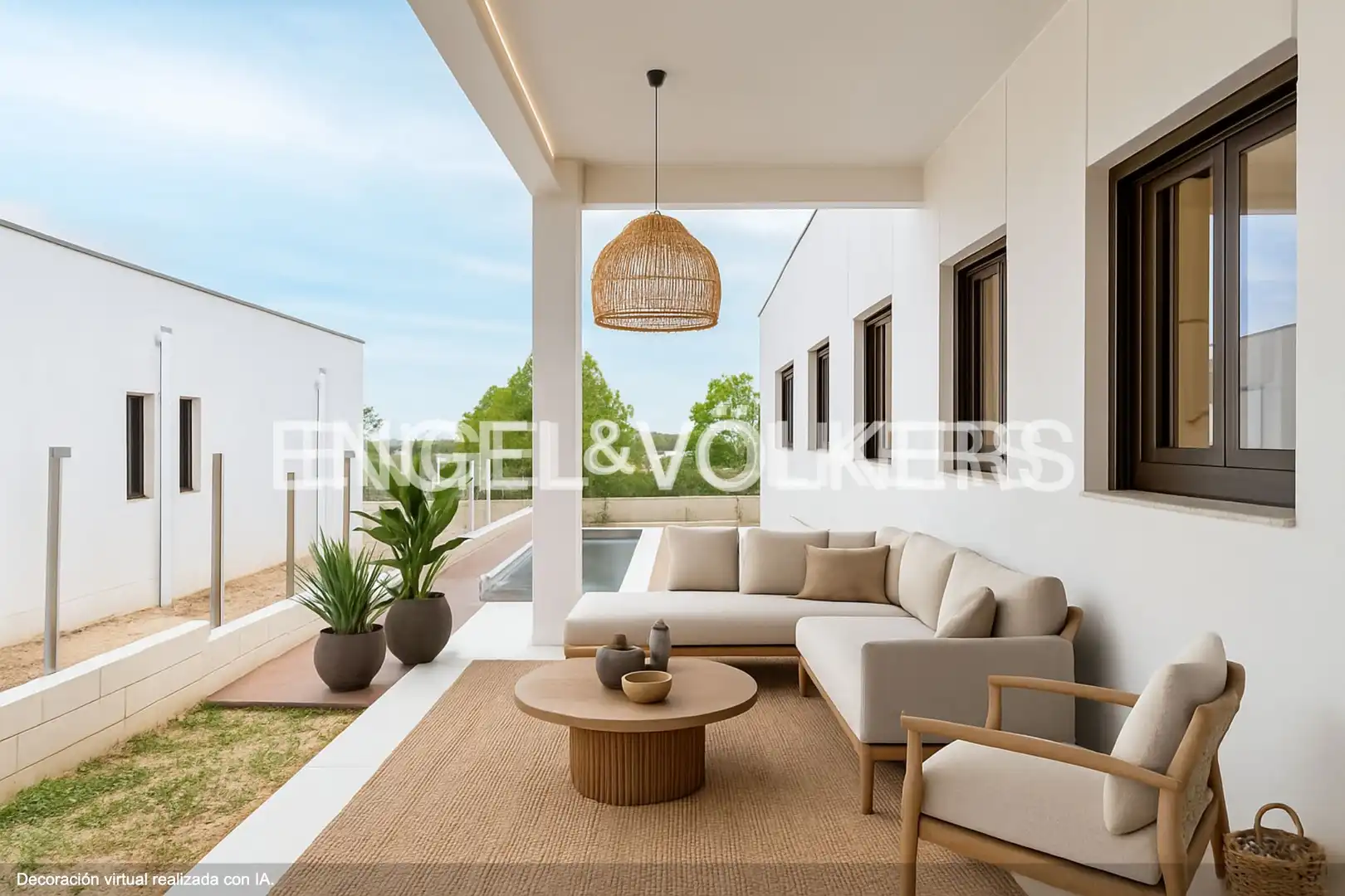 Terraza de Casa o chalet en venta en El Vendrell con Aire acondicionado, Calefacción y Jardín privado