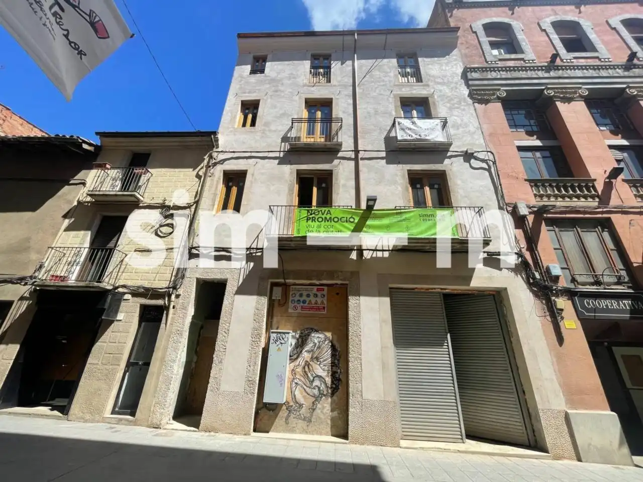 Vista exterior de Piso en venta en Vic con Aire acondicionado, Calefacción y Jardín privado