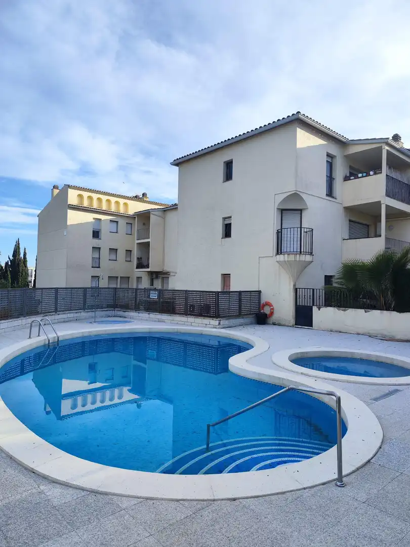 Swimming pool of Flat for sale in Cambrils  with Heating, Private garden and Swimming Pool