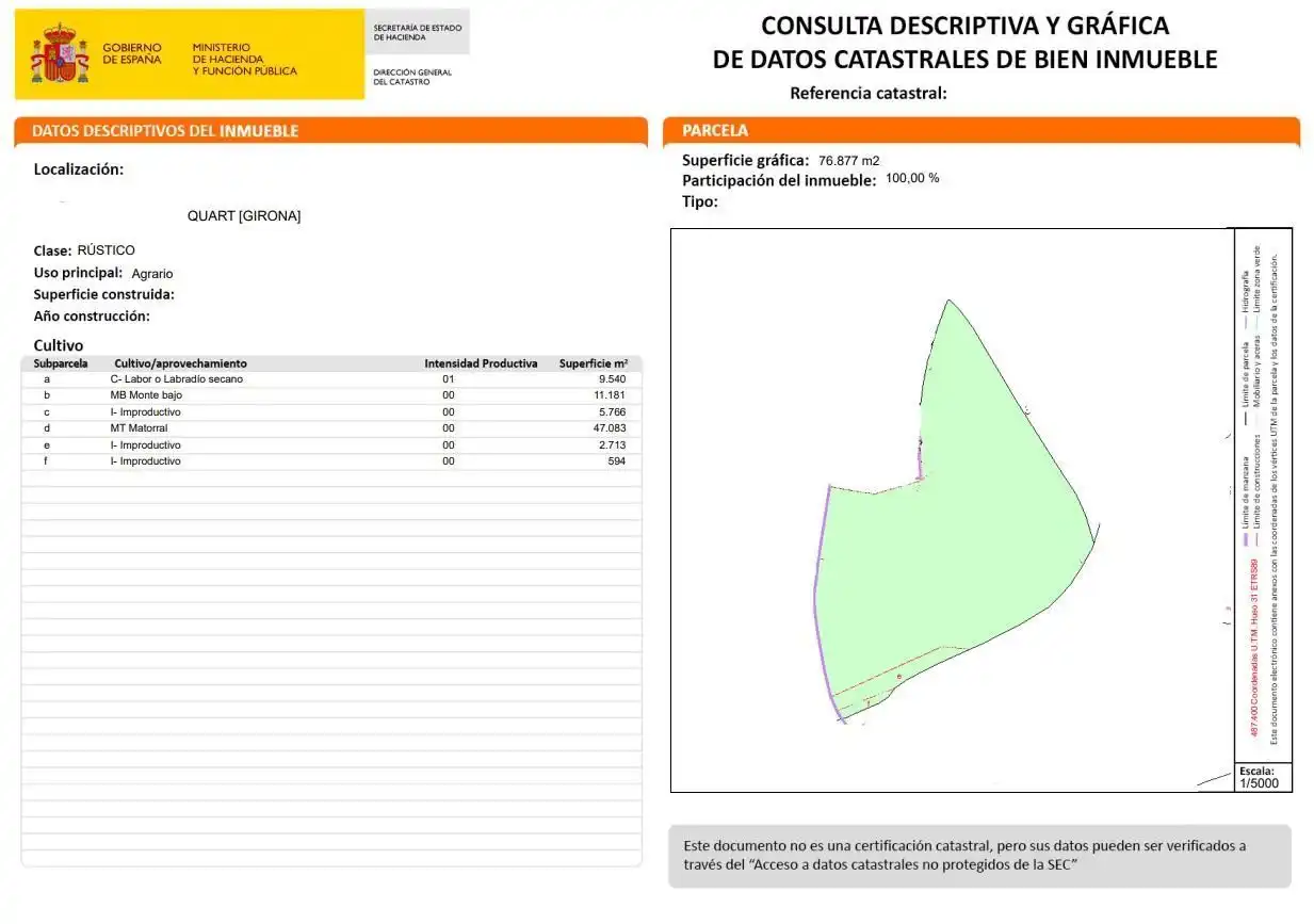 Terrains et parcelles à vendre à Quart, imagen 3