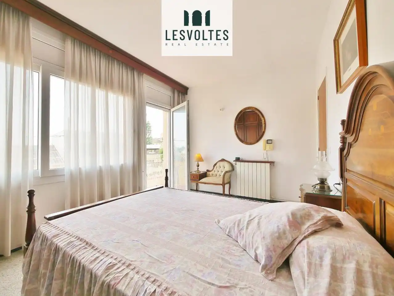 Schlafzimmer von Haus oder Chalet zum Verkauf in Palafrugell mit Klimaanlage, Heizung und Terrasse