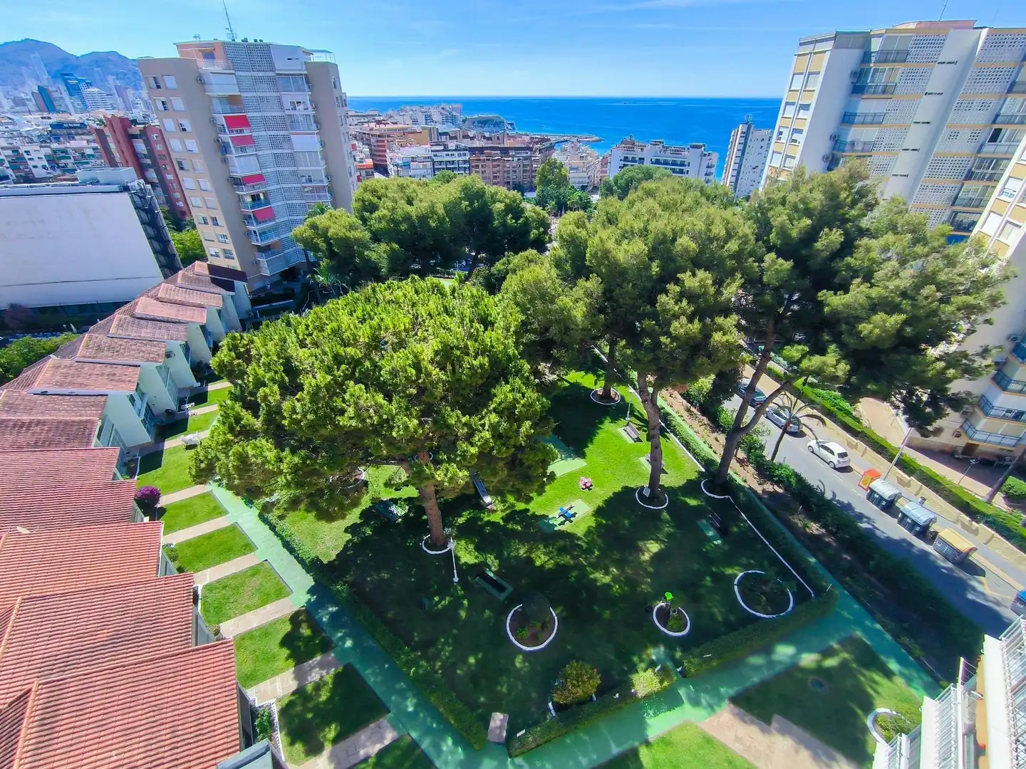 Garden of Flat for sale in Benidorm  with Private garden, Terrace and Furnished