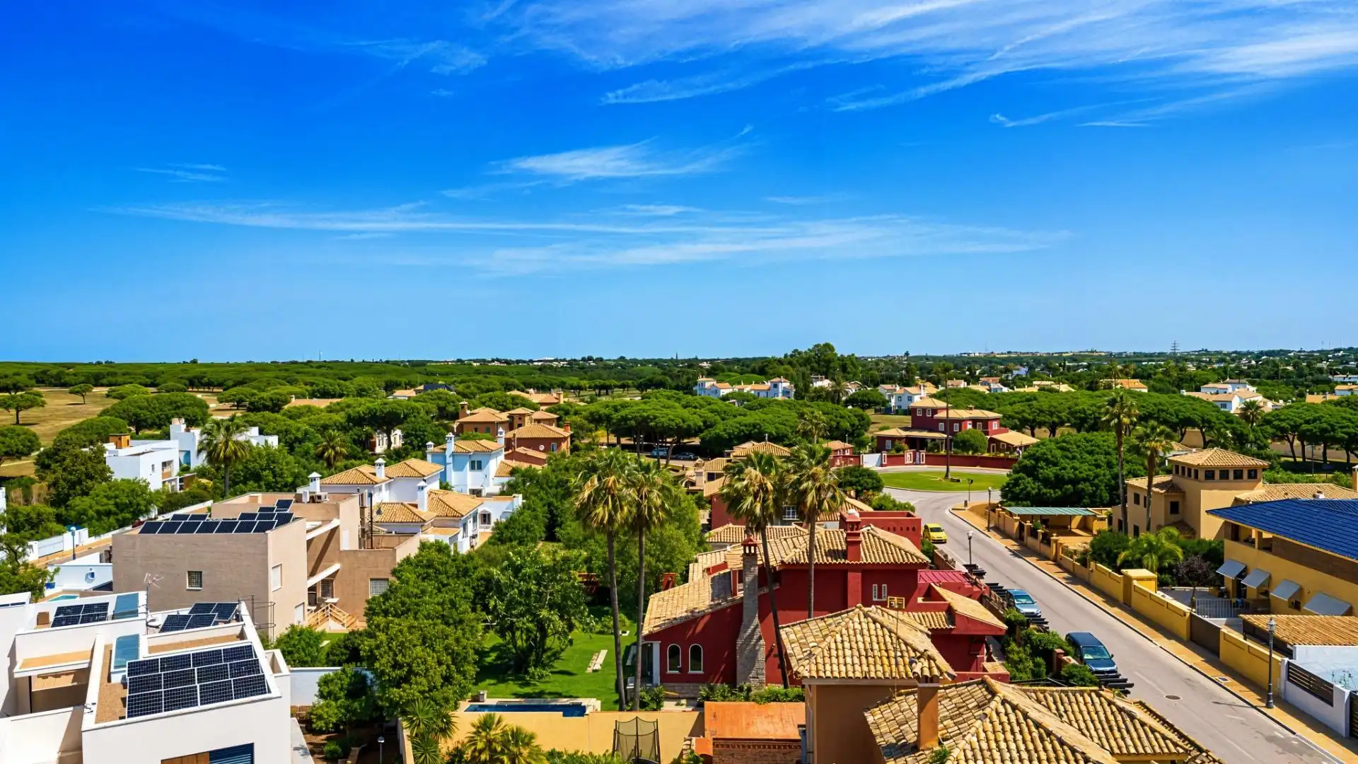 Vista exterior de Casa o xalet en venda en Chiclana de la Frontera amb Aire condicionat, Calefacció i Jardí privat