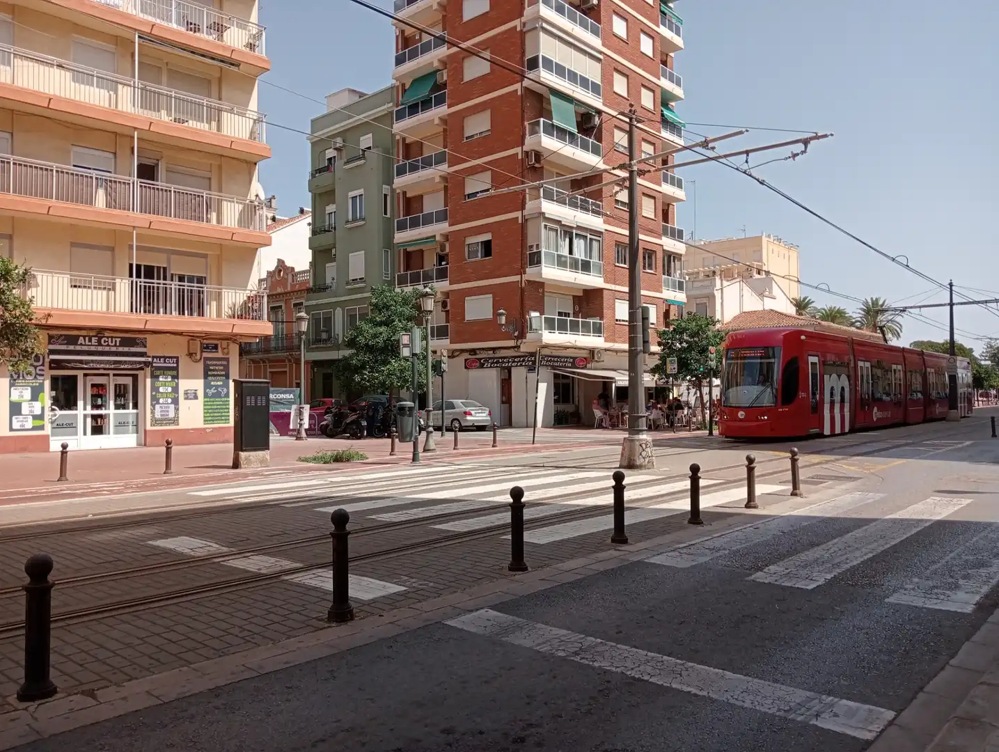 Vista exterior de Piso en venta en Valencia con Aire acondicionado, Amueblado y Horno