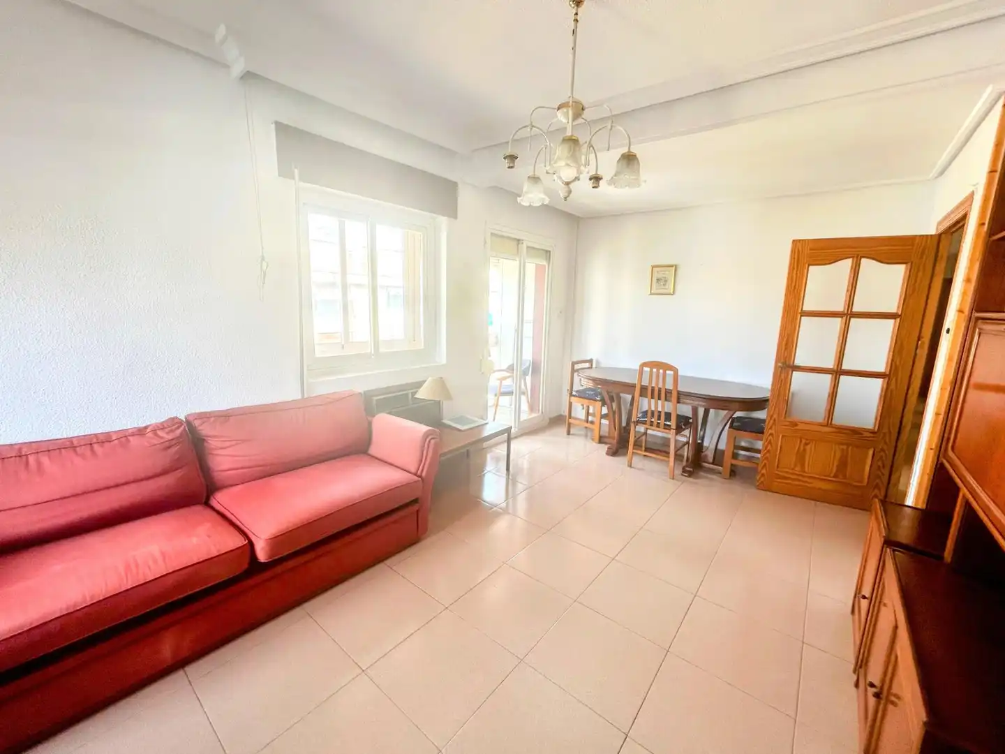Living room of Flat for rent in Murcia  with Furnished and Balcony
