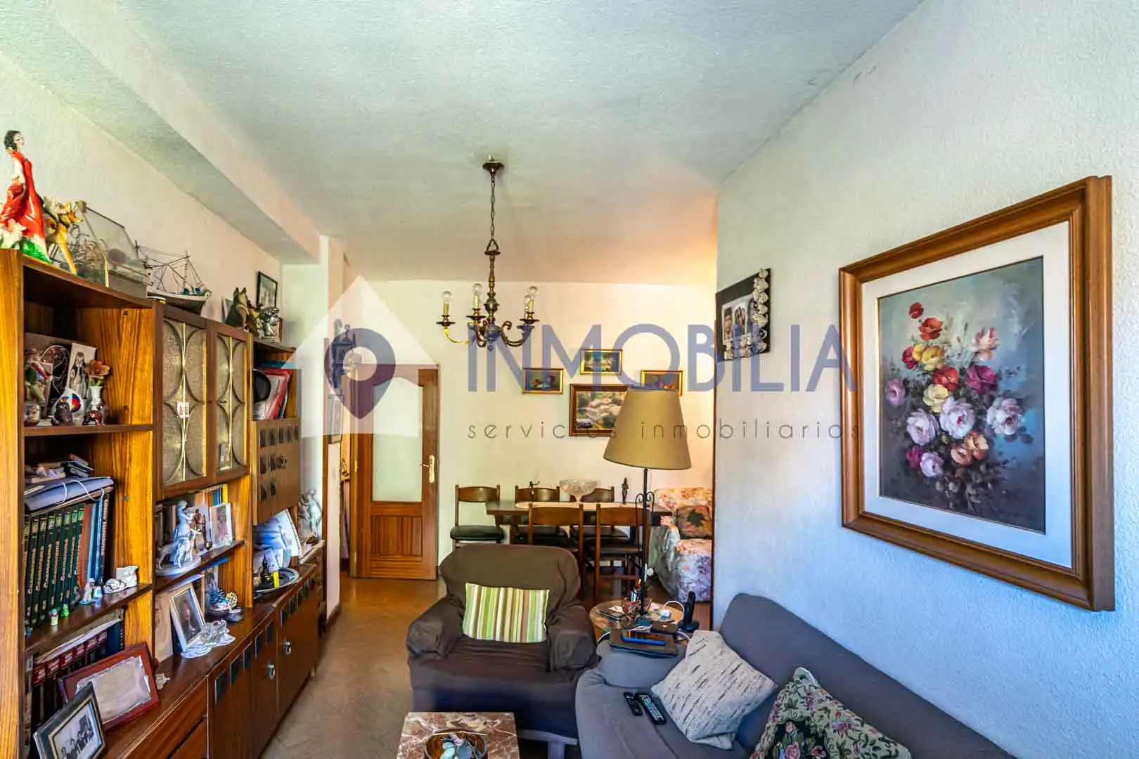Sala de estar de Piso en venta en Madrid con Calefacción y Terraza