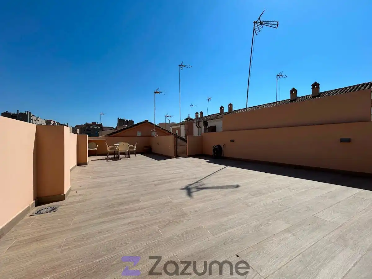 Terraza de Ático de alquiler en Granada con Aire acondicionado, Calefacción y Terraza