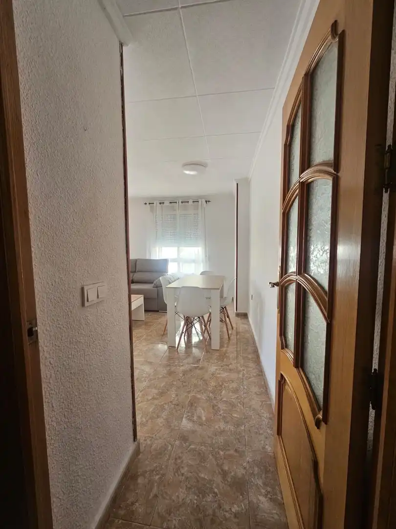 Sala d'estar de Apartament de lloguer en Torrevieja amb Aire condicionat, Calefacció i Terrassa