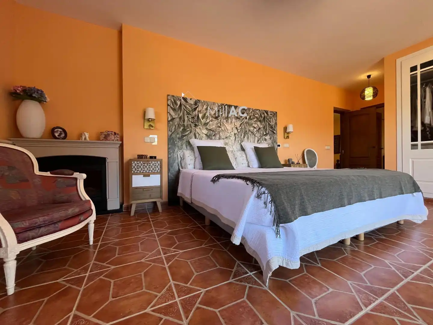 Bedroom of Houses for sale in El Espinar  with Heating, Private garden and Terrace