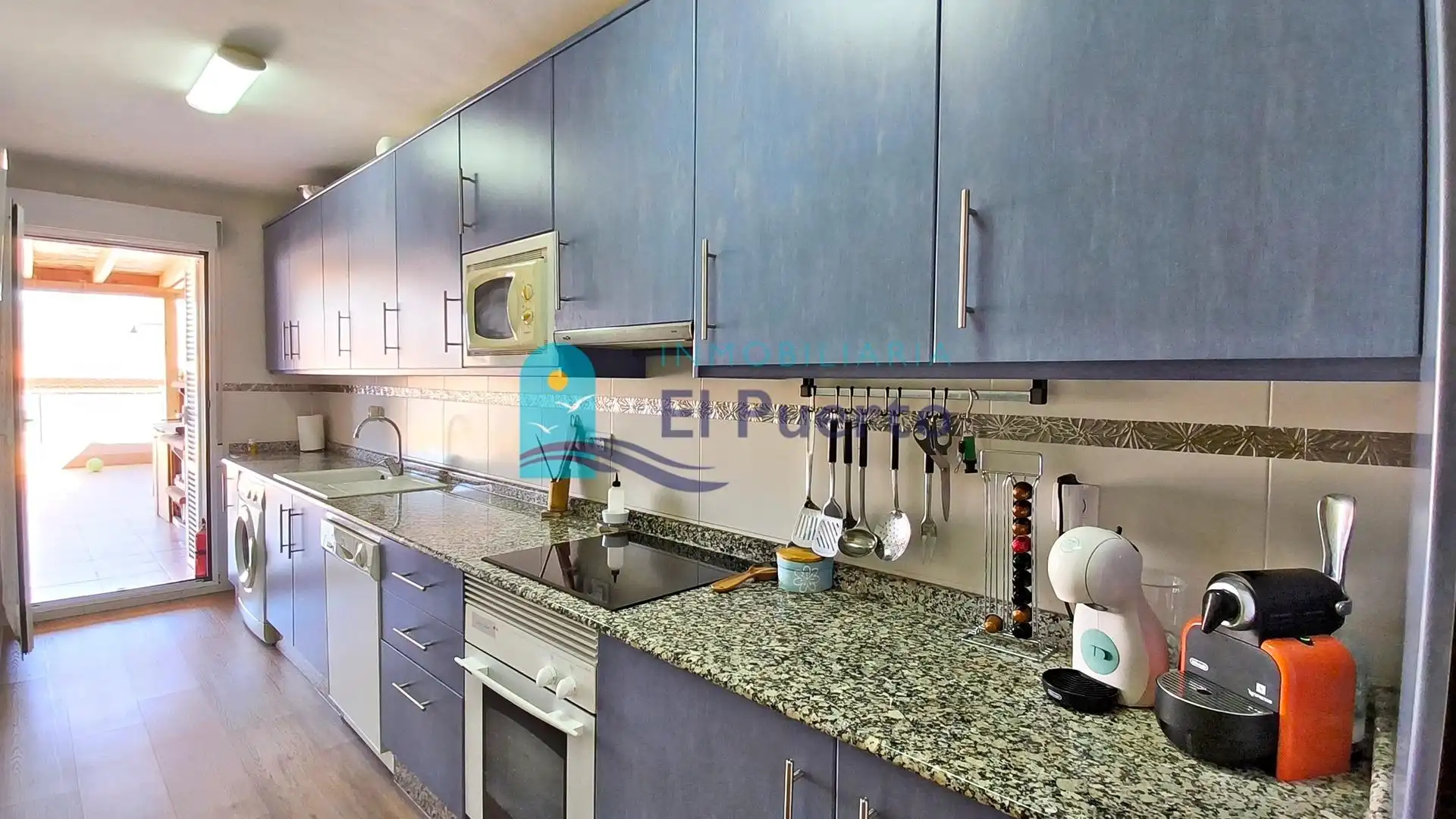 Cocina de Dúplex en venta en Cartagena con Terraza, Amueblado y Balcón