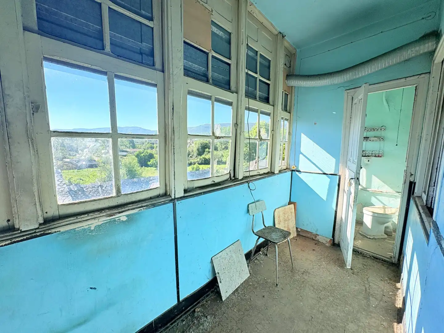 Terrassa de Casa o xalet en venda en Bembibre
