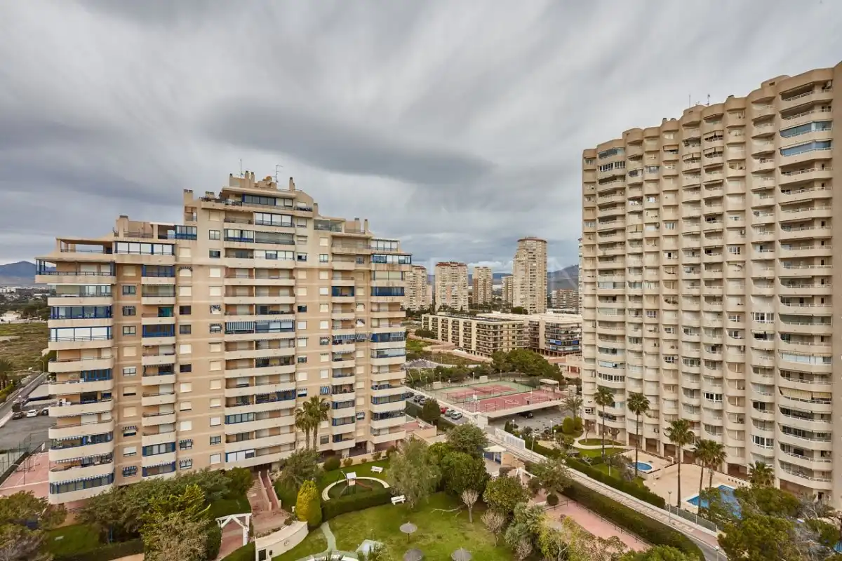 Exterior view of Apartments for rent in El Campello  with Air Conditioner, Heating and Private garden