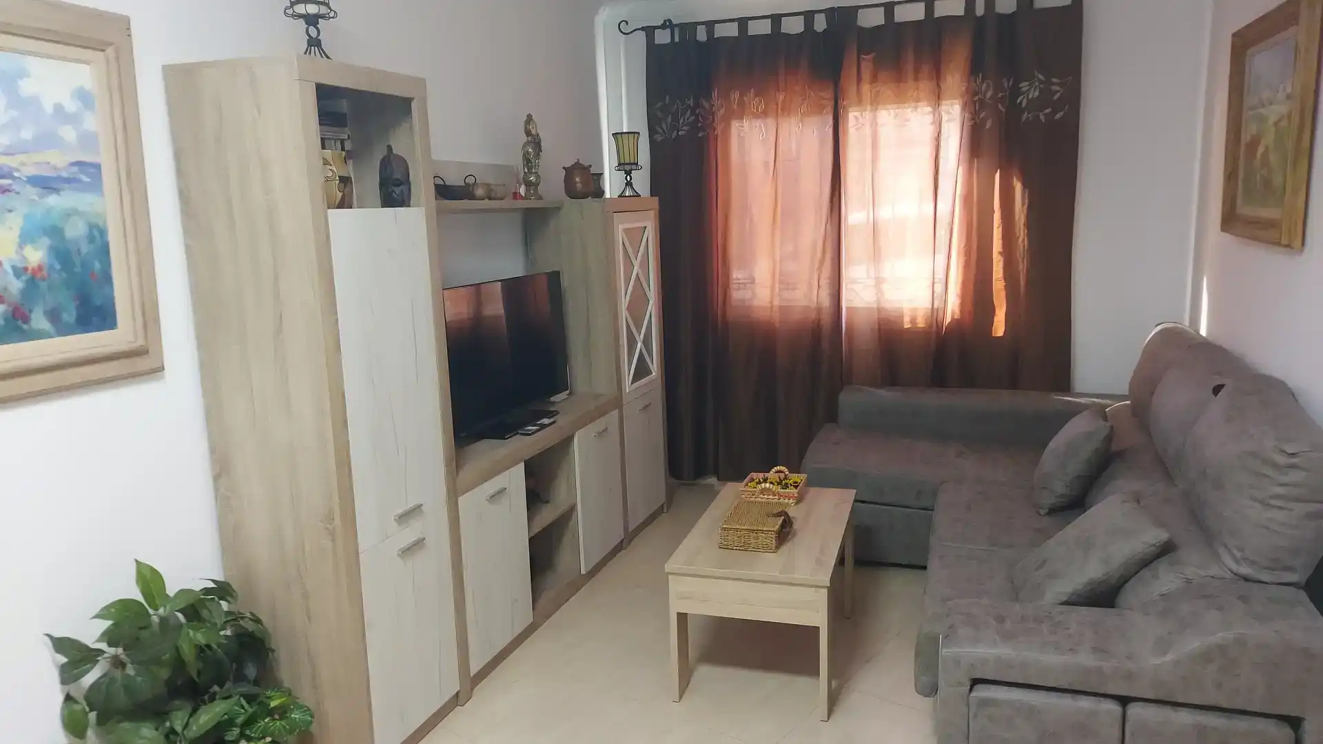 Wohnzimmer von Wohnungen zum Verkauf in Turre mit Klimaanlage