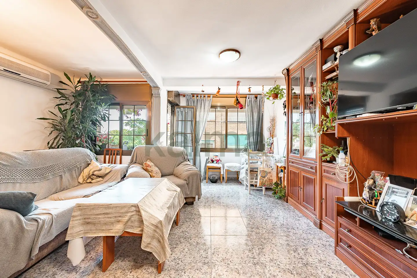 Sala de estar de Piso en venta en Pineda de Mar con Aire acondicionado, Calefacción y Terraza