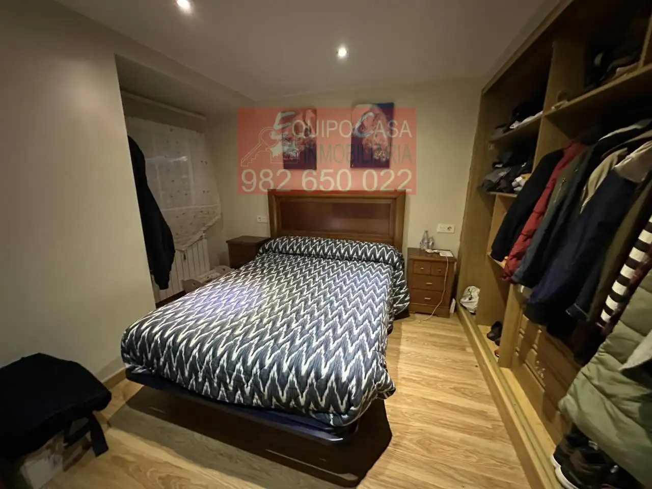 Habitación de Casa adosada en venta en Lugo con Calefacción, Jardín privado y Terraza