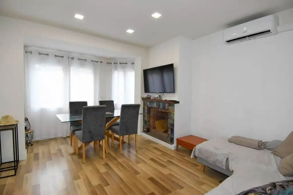 Living room of Flat for rent in Palamós  with Air Conditioner, Storage room and Furnished
