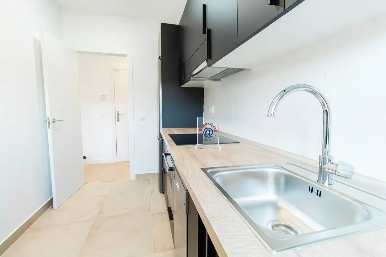Cocina de Piso de alquiler en Madrid con Aire acondicionado, Calefacción y Terraza