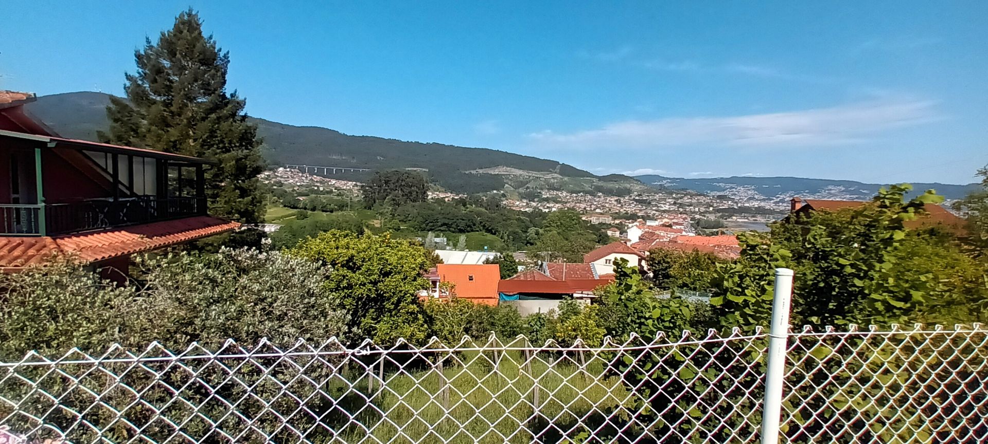 Exterior view of House or chalet for sale in Moaña  with Private garden, Terrace and Storage room