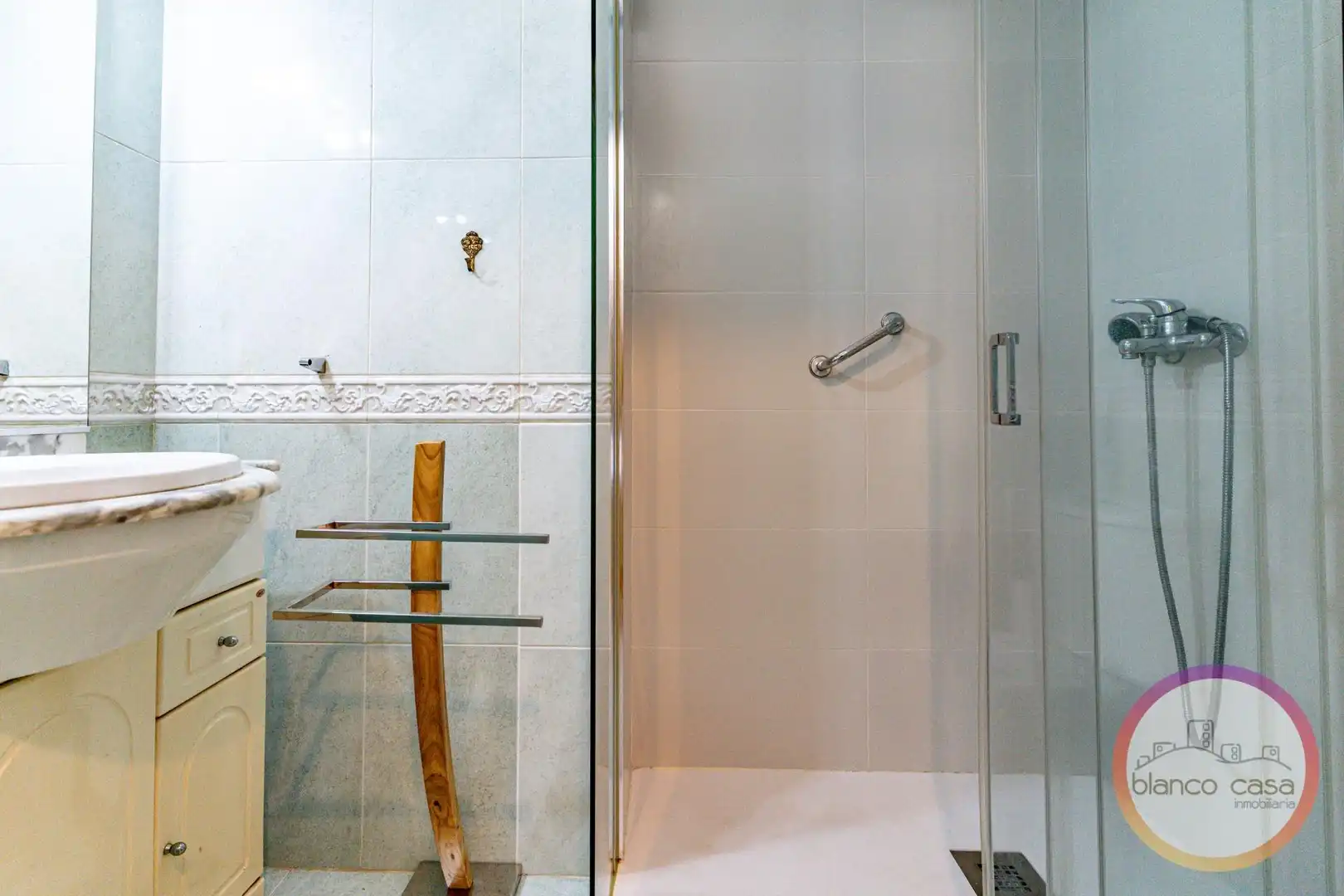 Bathroom of Flat for sale in Carballo  with Heating, Terrace and Storage room