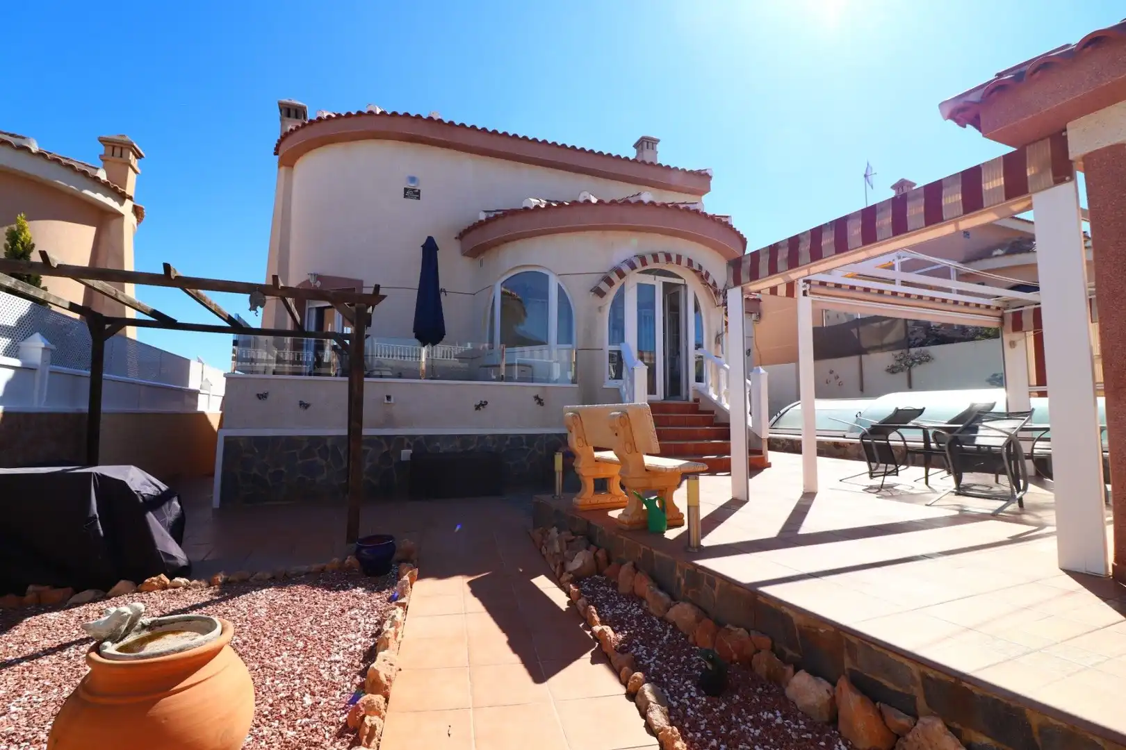 Exterior view of Houses for sale in Rojales  with Community pool