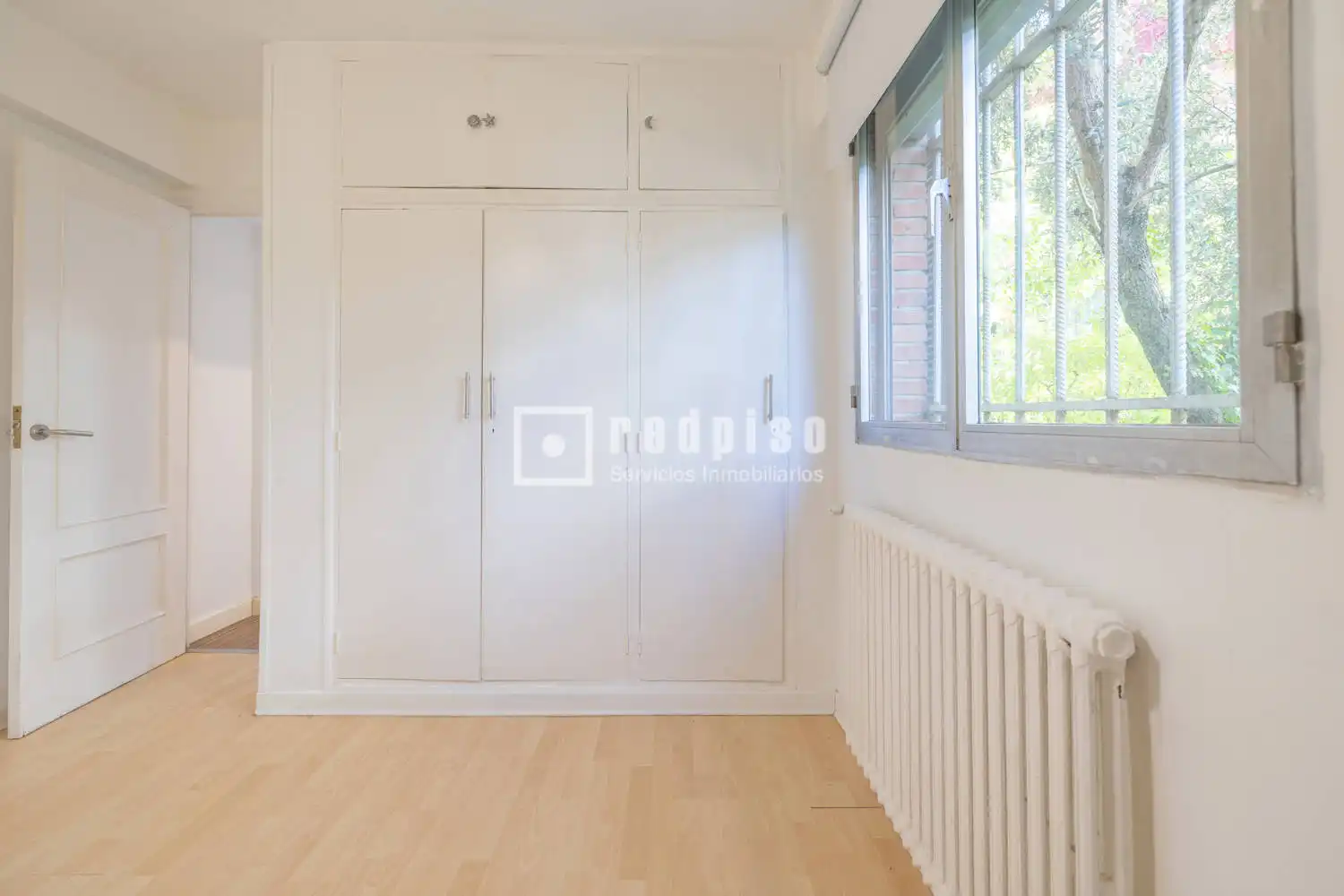 Schlafzimmer von Wohnung zum Verkauf in Madrid mit Heizung, Privatgarten und Abstellraum