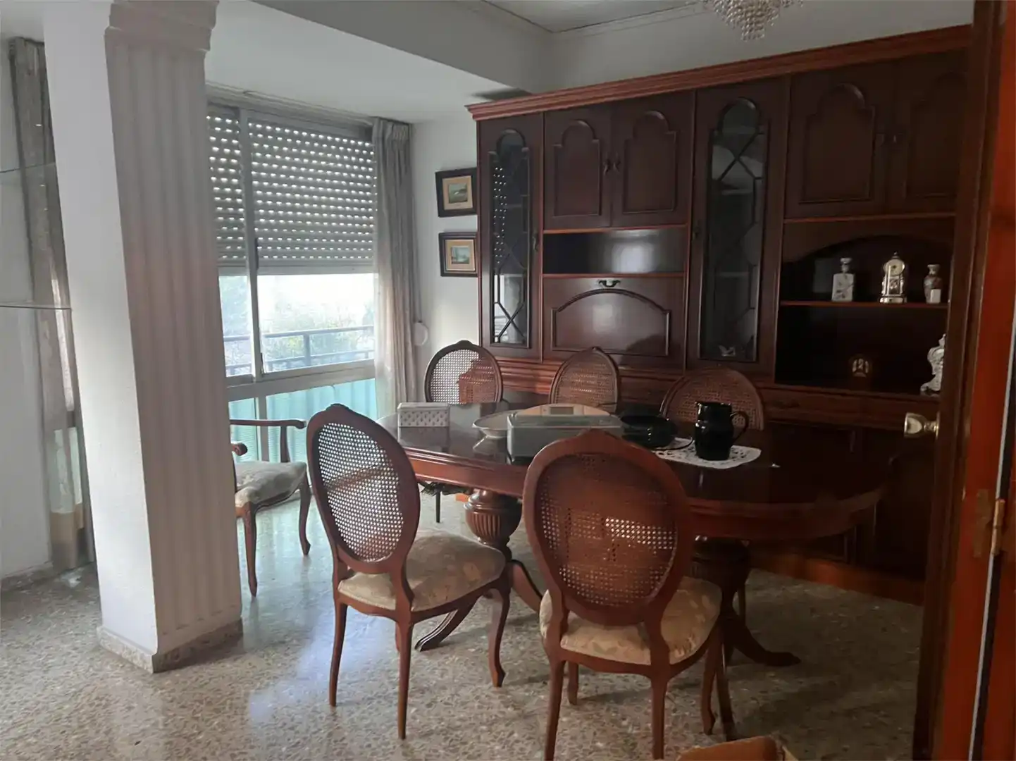 Dining room of Flat for sale in Oliva