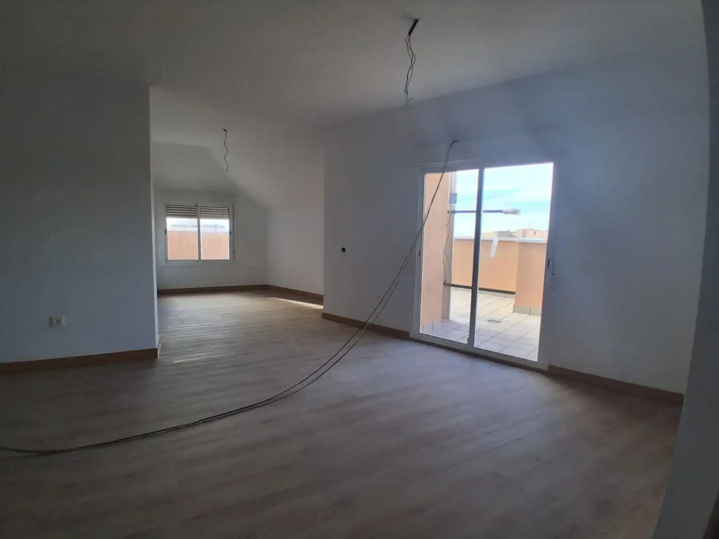 Sala d'estar de Àtic en venda en Roquetas de Mar