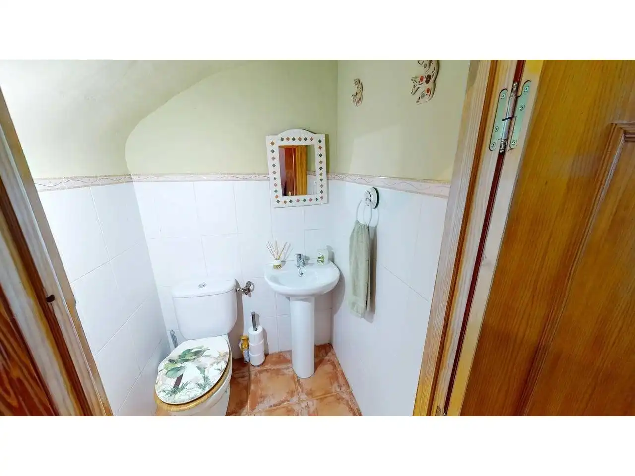 Baño de Casa o chalet en venta en Caravaca de la Cruz con Aire acondicionado, Calefacción y Jardín privado