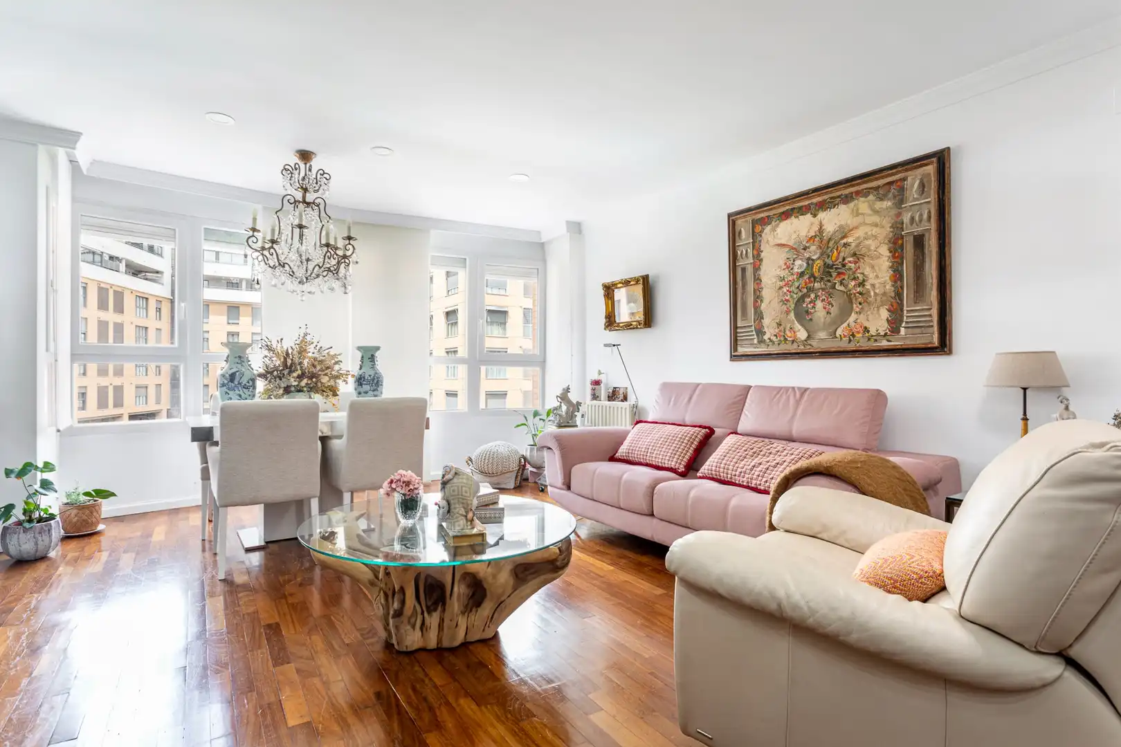 Sala d'estar de Pis en venda en  Valencia Capital amb Traster i Balcó