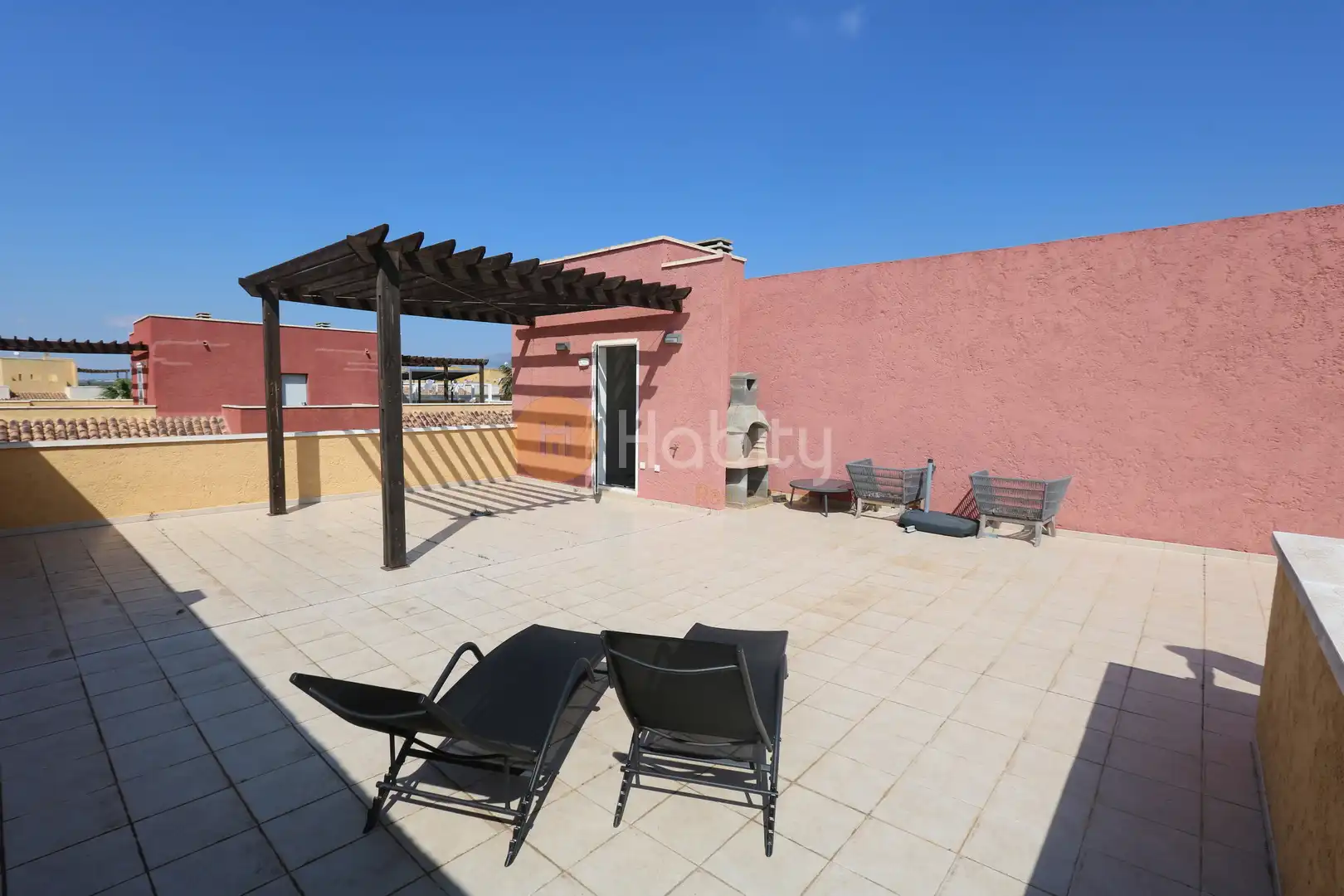 Terraza de Ático en venta en Fuente Álamo de Murcia con Aire acondicionado, Calefacción y Terraza