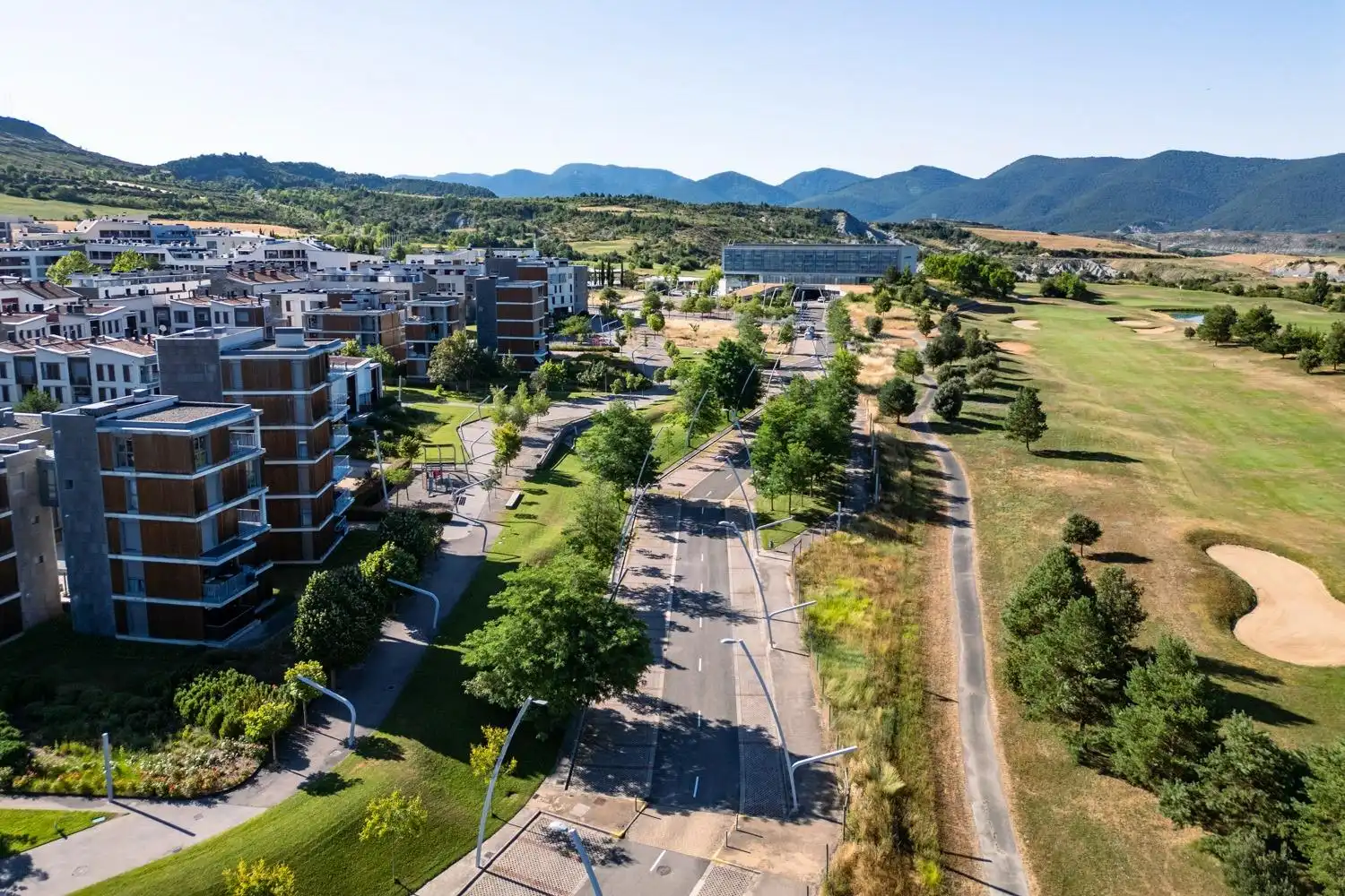 Vista exterior de Piso en venta en Sabiñánigo con Calefacción, Jardín privado y Terraza