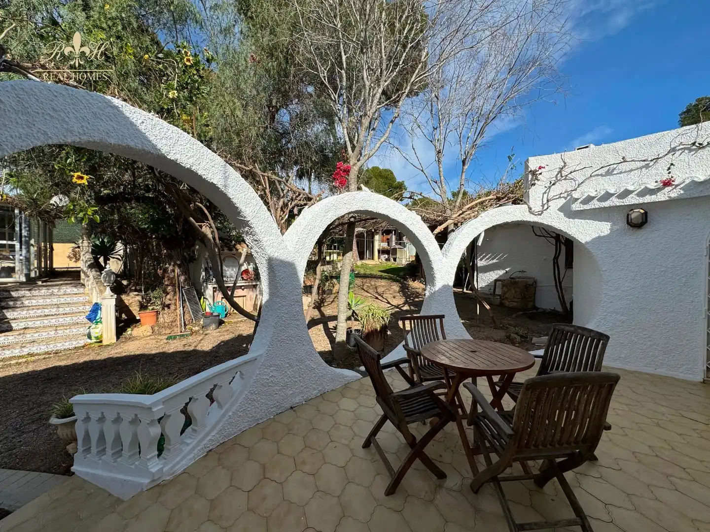 Terraza de Casa o chalet en venta en L'Alfàs del Pi con Trastero, Piscina y Amueblado