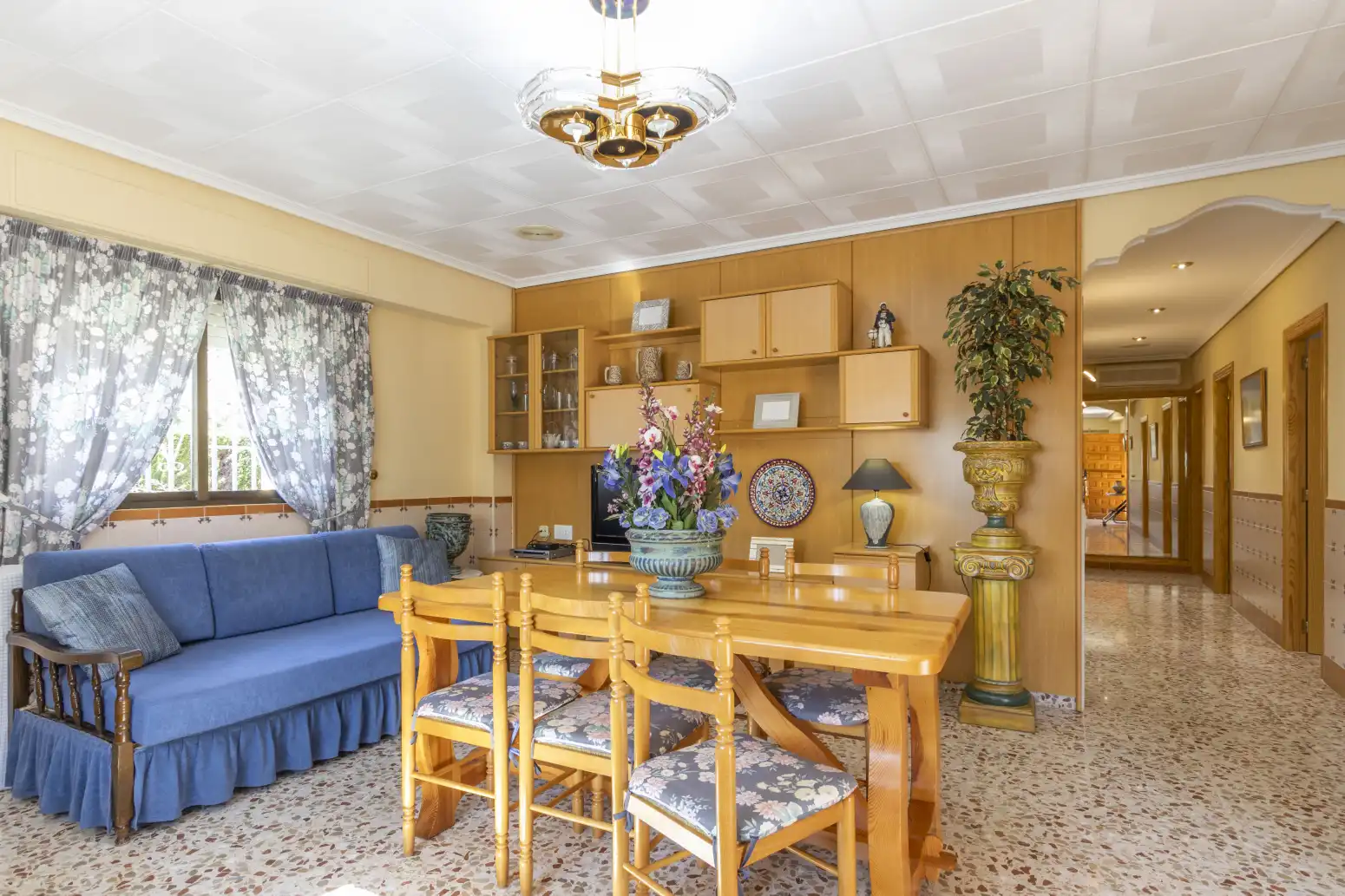 Comedor de Casa o chalet en venta en Llíria con Aire acondicionado, Jardín privado y Terraza
