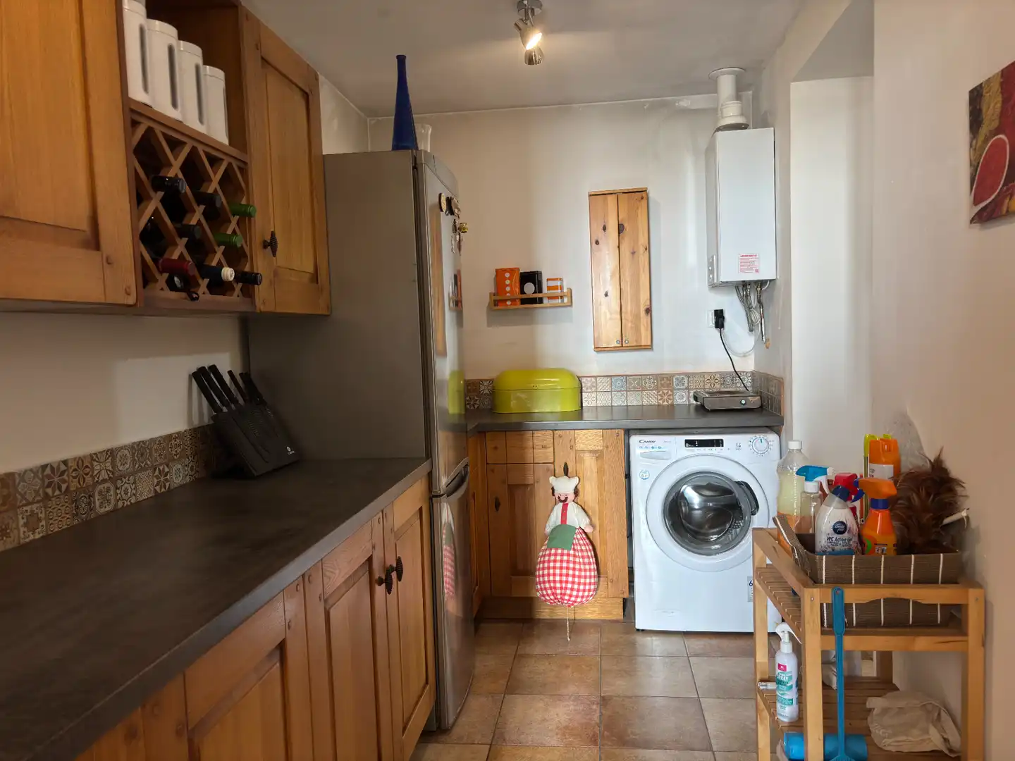 Cuina de Casa o xalet en venda en Benissanet amb Aire condicionat, Jardí privat i Terrassa