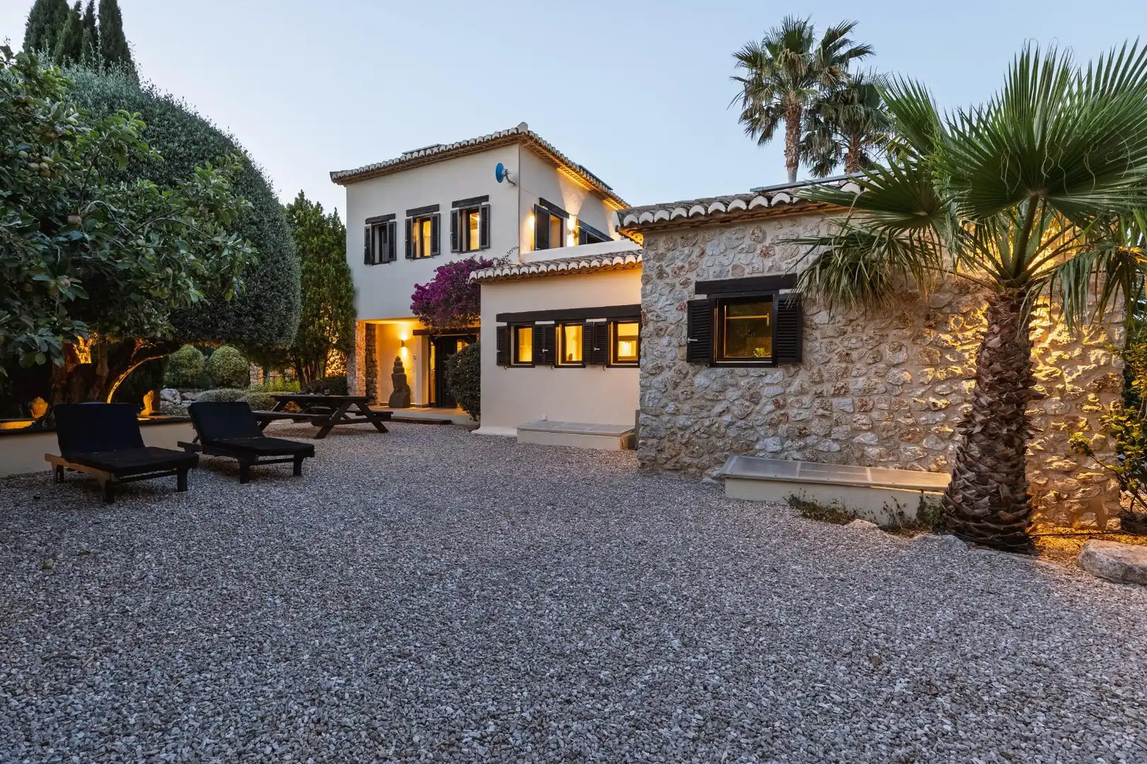 Vista exterior de Casa o chalet en venta en Beniarbeig con Aire acondicionado, Calefacción y Jardín privado