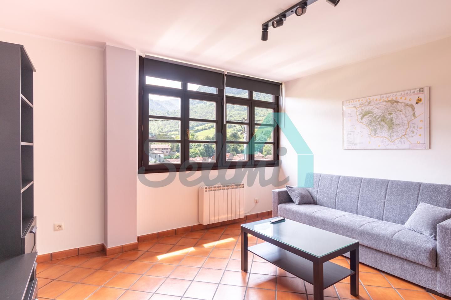 Living room of Duplex for sale in Sobrescobio  with Heating, Parquet flooring and Furnished
