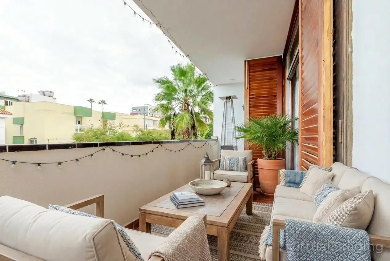 Terrassa de Casa adosada en venda en Las Palmas de Gran Canaria amb Jardí privat, Parquet i Terrassa