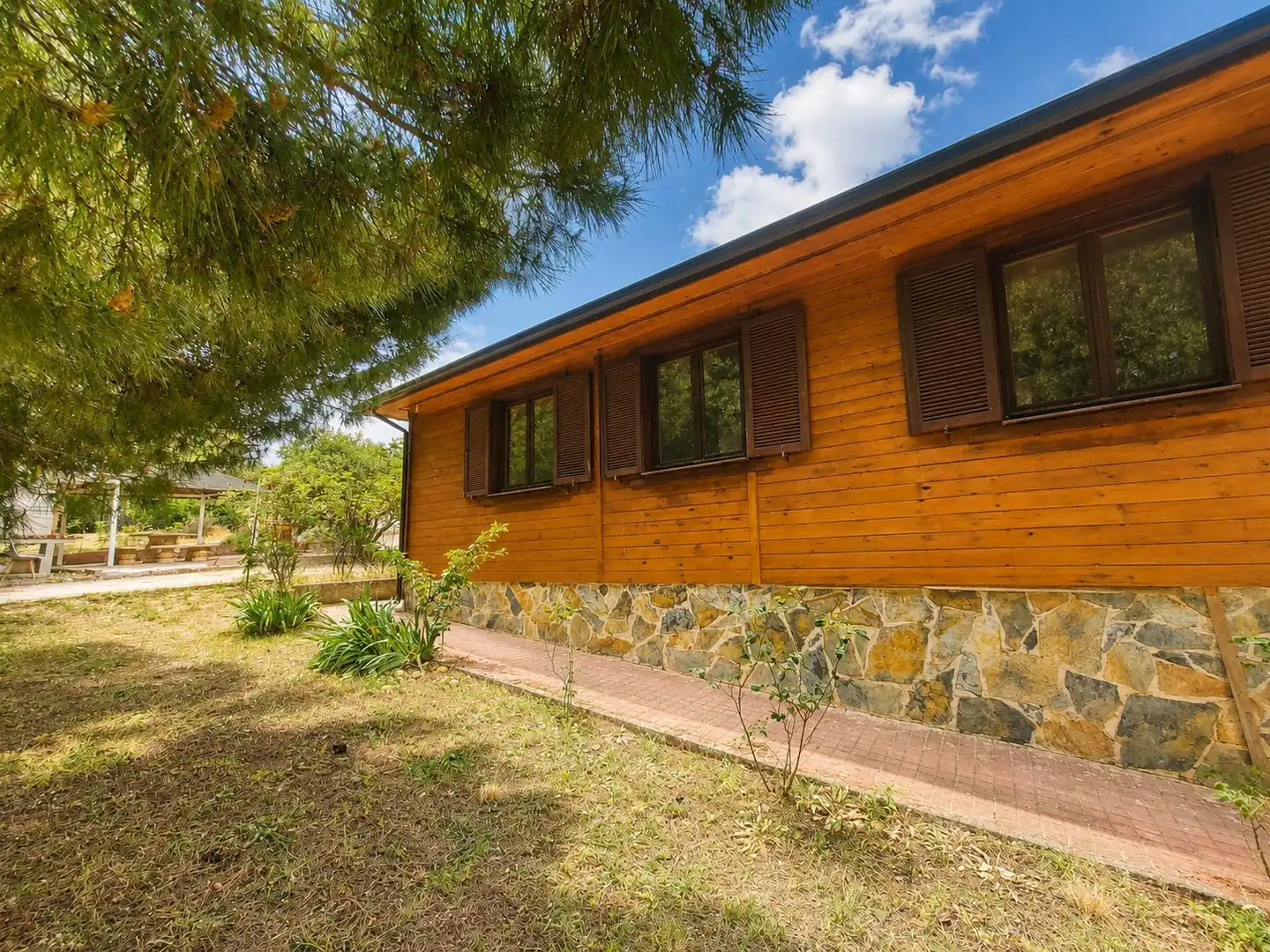Vista exterior de Casa o chalet en venta en Valdeavero con Calefacción, Jardín privado y Parquet