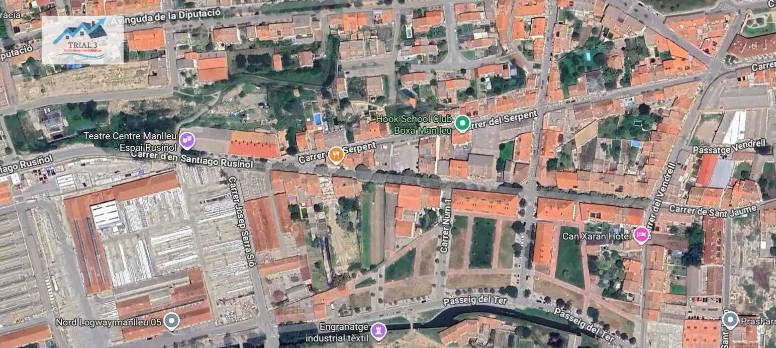 Vista exterior de Piso en venta en Manlleu con Terraza