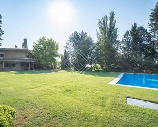 Garden of House or chalet for sale in  Madrid Capital  with Private garden, Terrace and Storage room