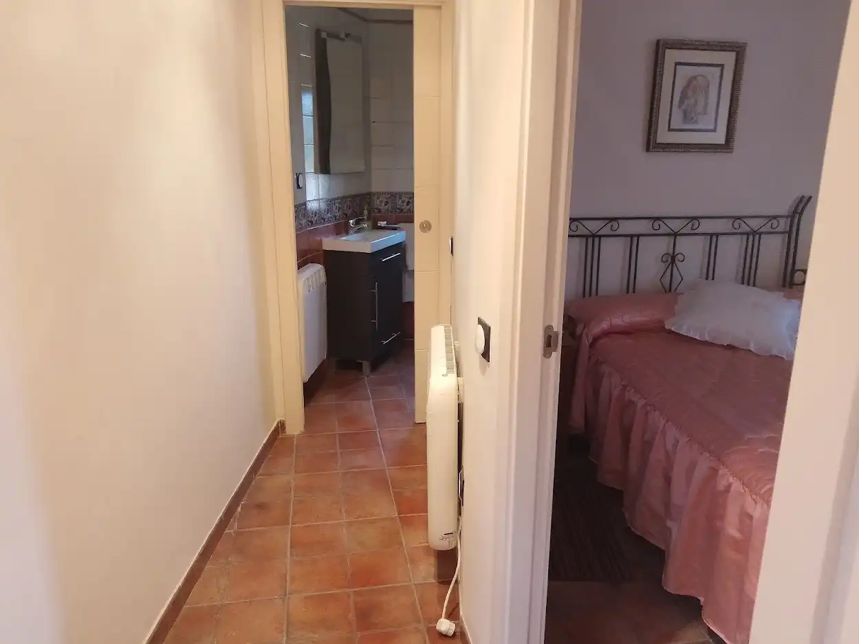 Bedroom of Country homes for sale in Peralta de Calasanz  with Heating, Storage room and Furnished